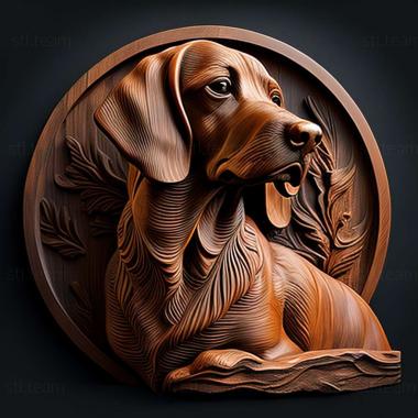 3D model Helleforshund dog (STL)